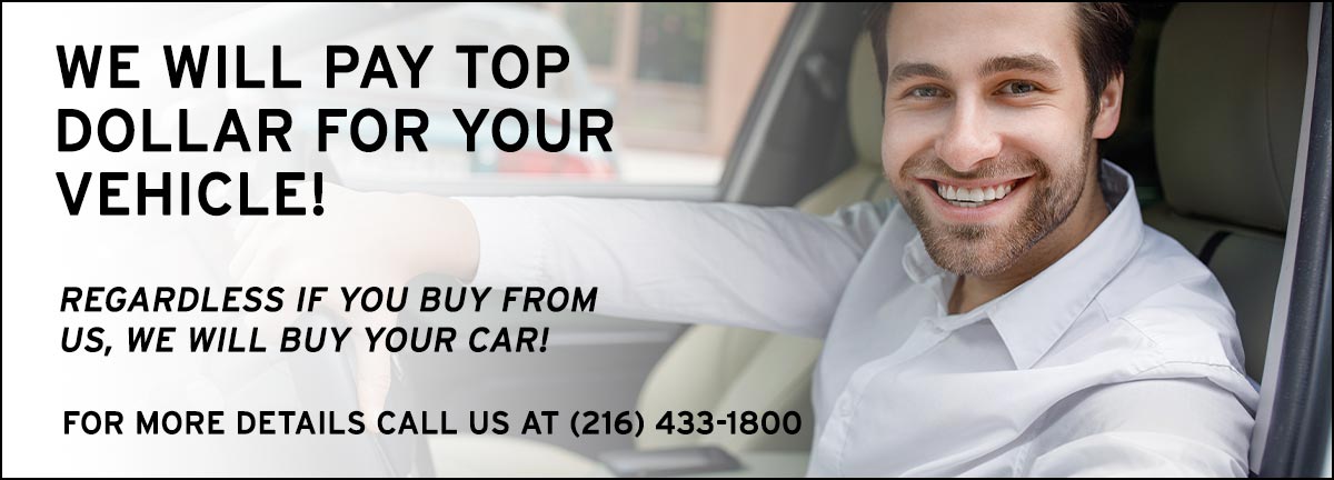We want to buy your car!